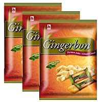 Los mejores  - Agel caramelos de jengibre con sabor a menta paquete de 125 g- (3x125g)